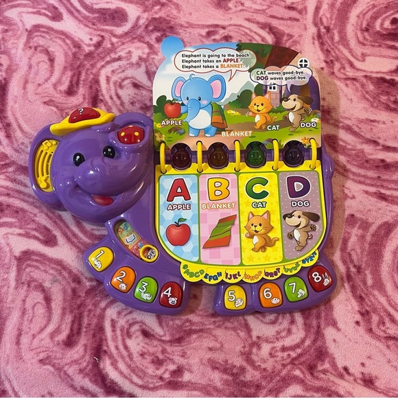 Vtech Touch & Teach Elephant Interactive Learning Book (VIDEO ADDED) - Picture 3 of 7